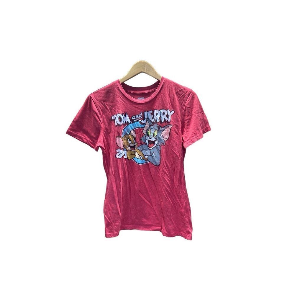 Tom and Jerry T Shirt Size Medium (M) Red